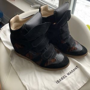 Isabel marrant wedge sneakers